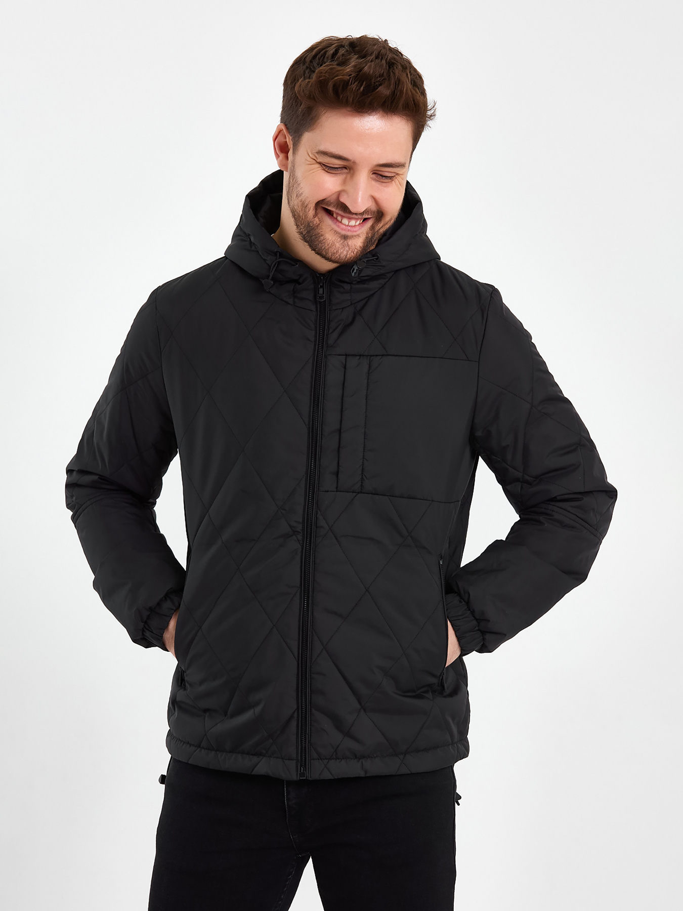 Демисезонная куртка Trend Collection модель TC7748BlackMNKRTKDMSZN Фото