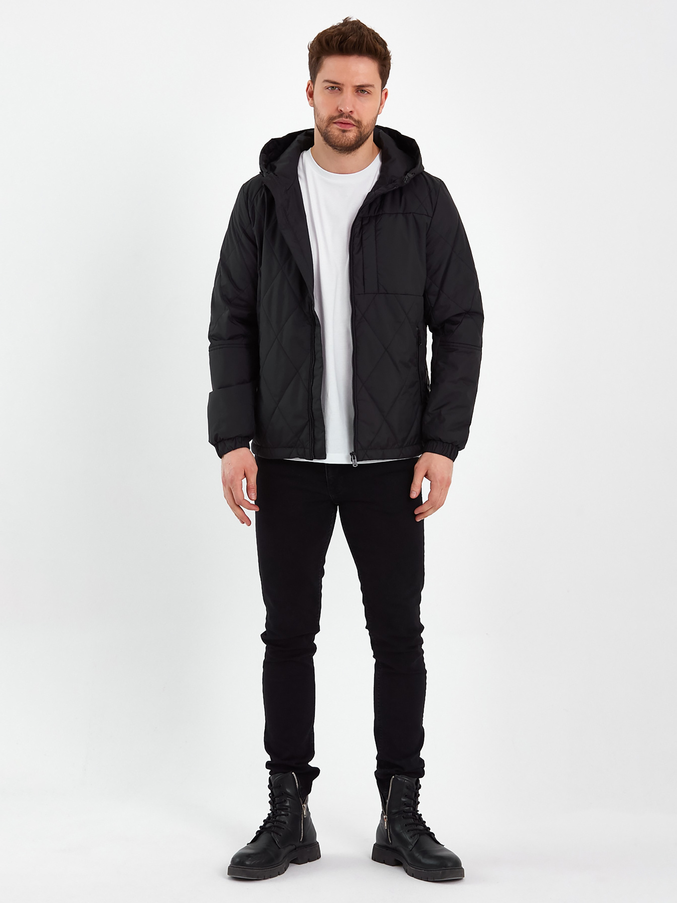 Демисезонная куртка Trend Collection модель TC7748BlackMNKRTKDMSZN Фото