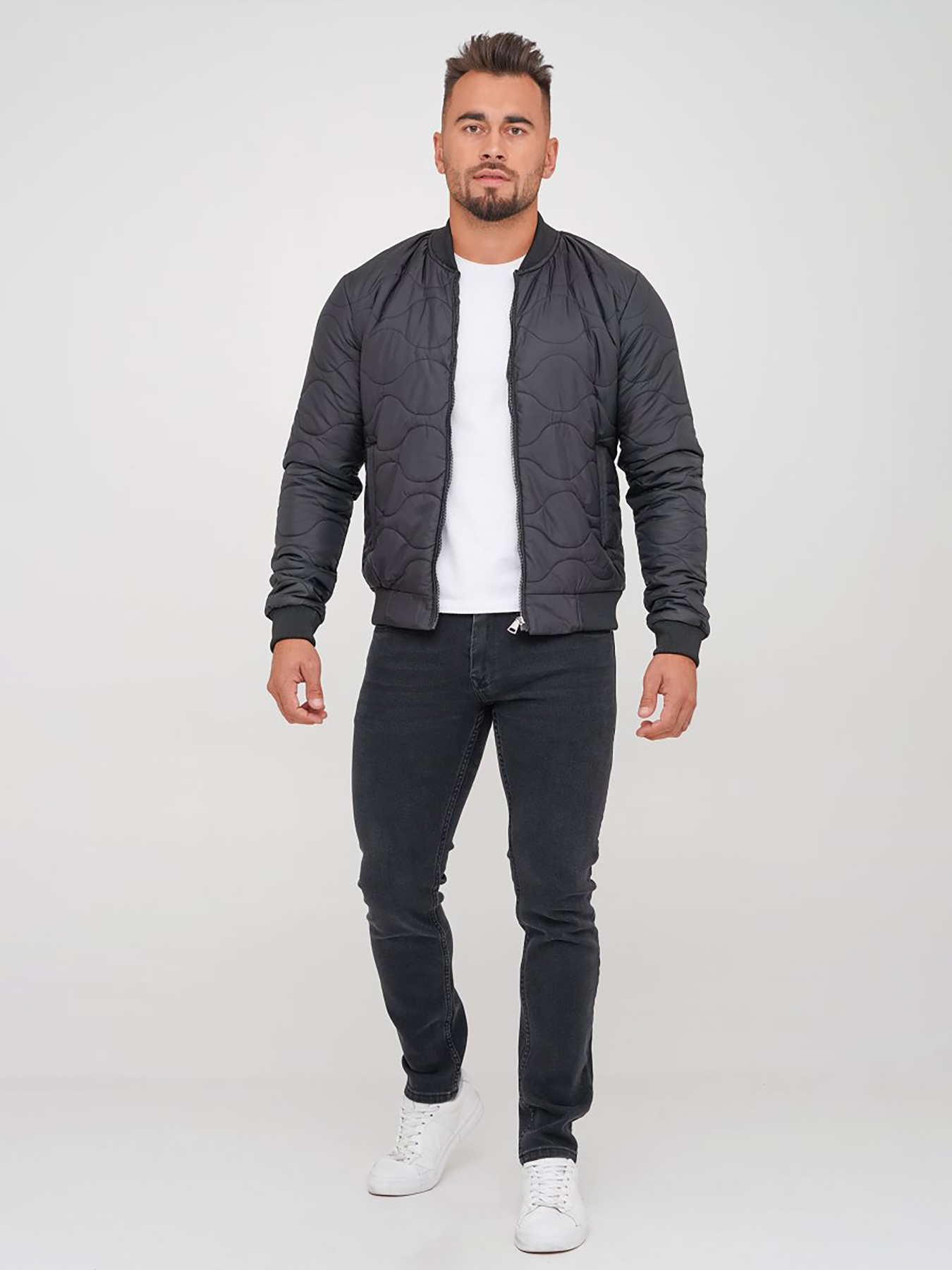 Демисезонная куртка Trend Collection модель TC6762BlackMNKRTKDMSZN Фото