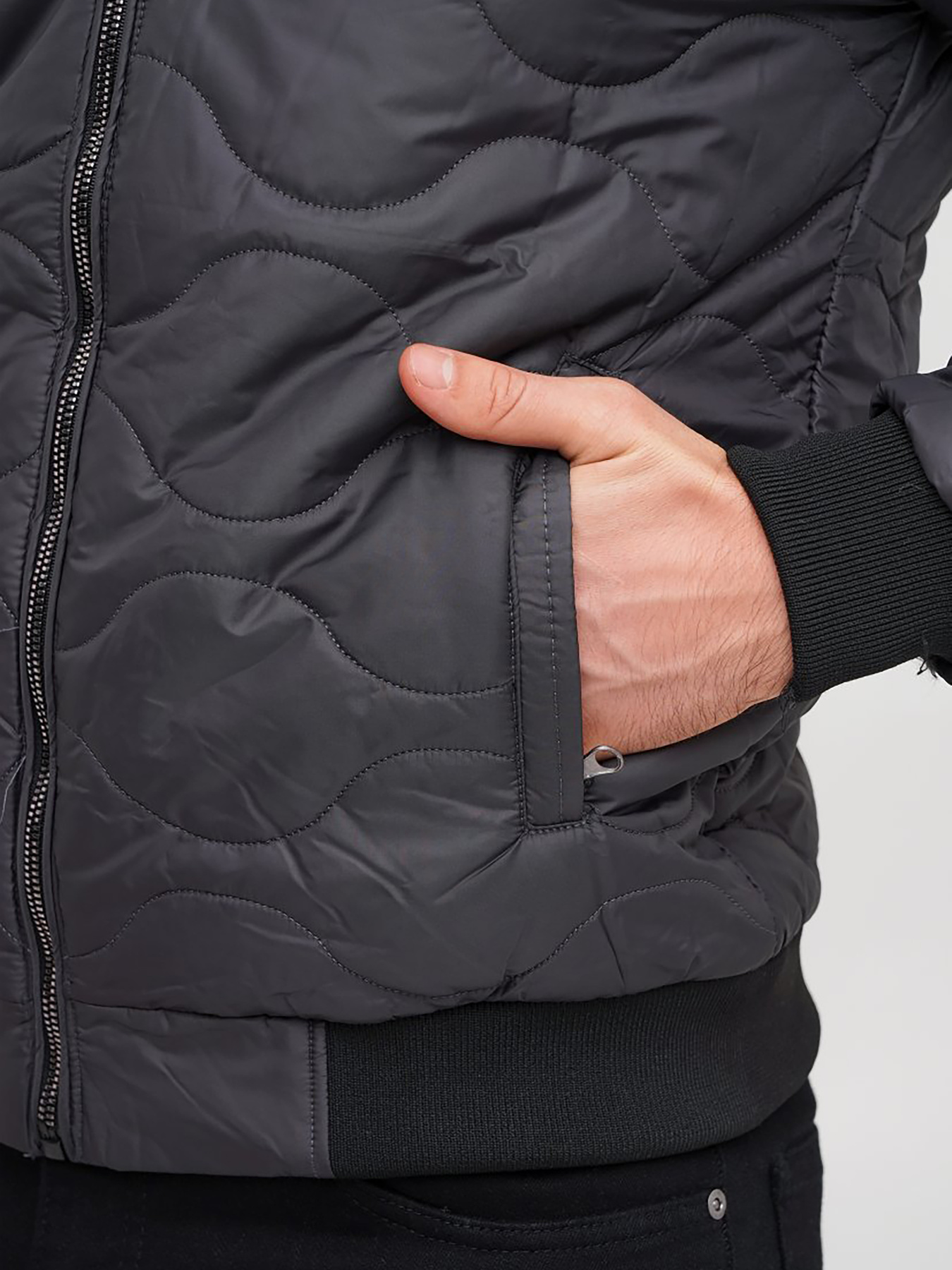 Демисезонная куртка Trend Collection модель TC6759GreyMNKRTKDMSZN Фото