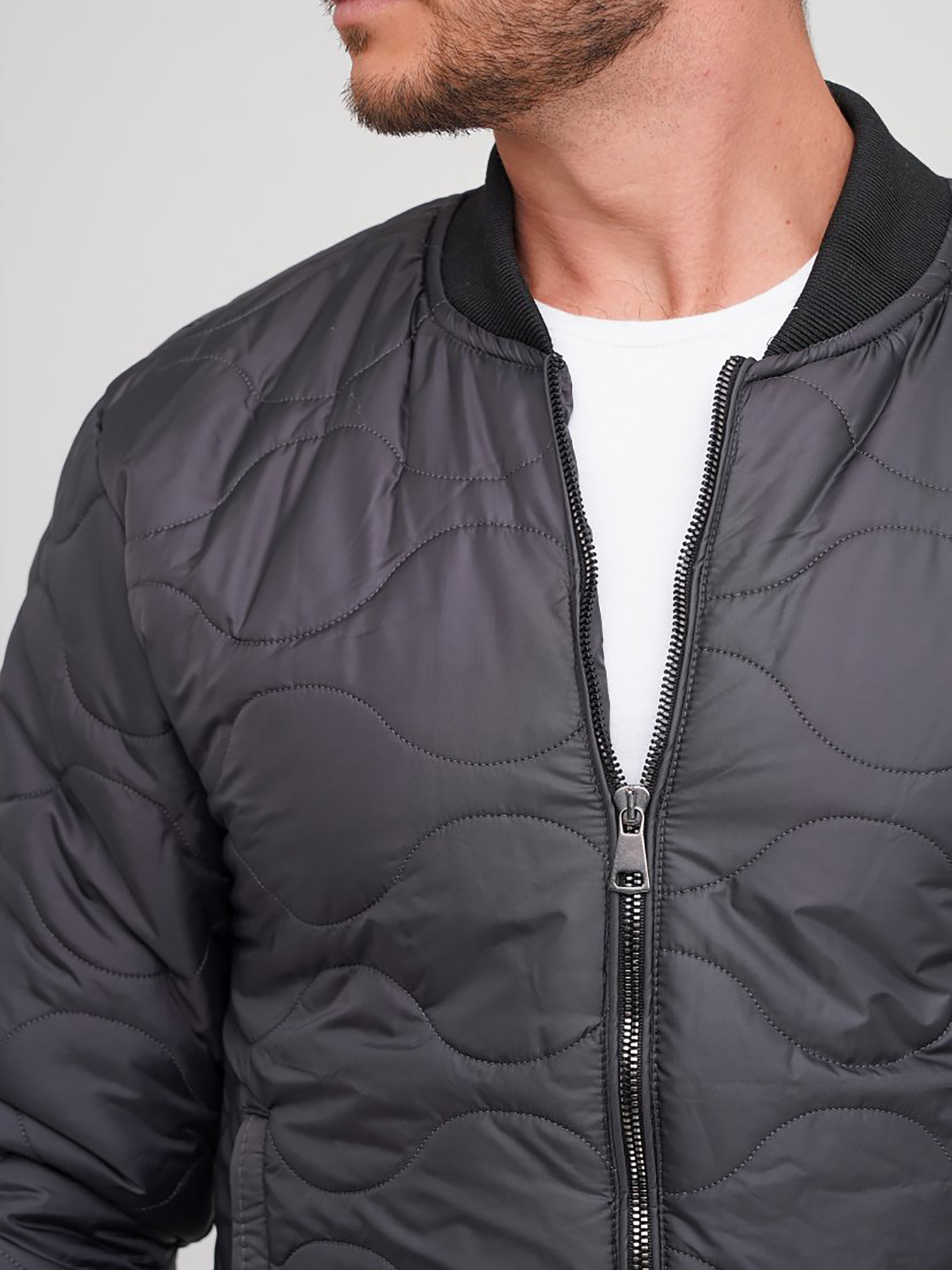 Демисезонная куртка Trend Collection модель TC6759GreyMNKRTKDMSZN Фото