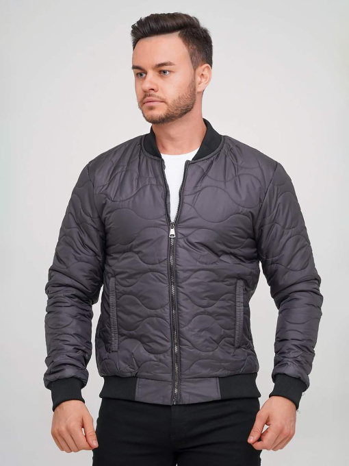 Демисезонная куртка Trend Collection модель TC6759GreyMNKRTKDMSZN Фото