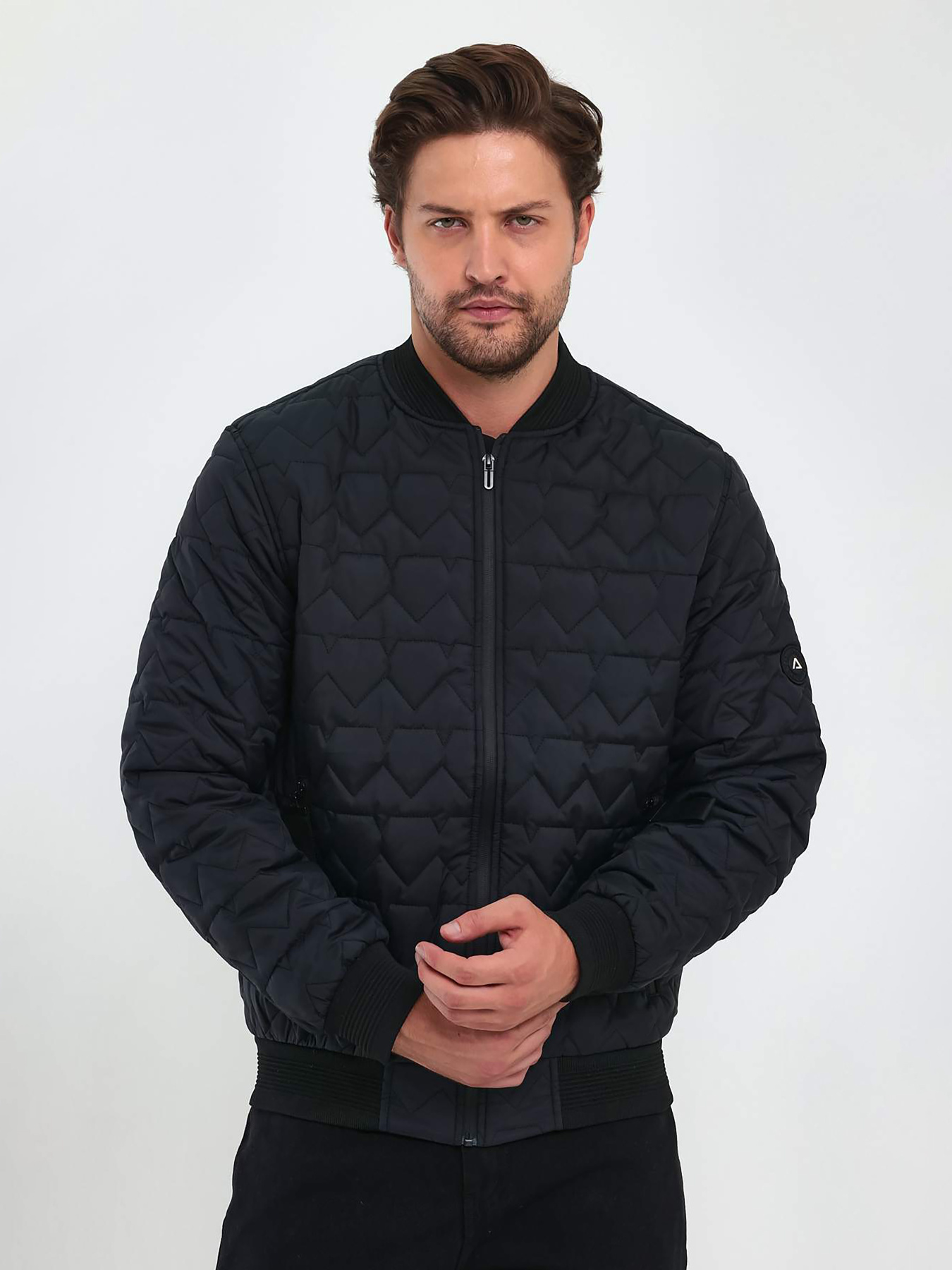 Демісезонна куртка Trend Collection модель TC6139BlackMNKRTKDMSZN Фото