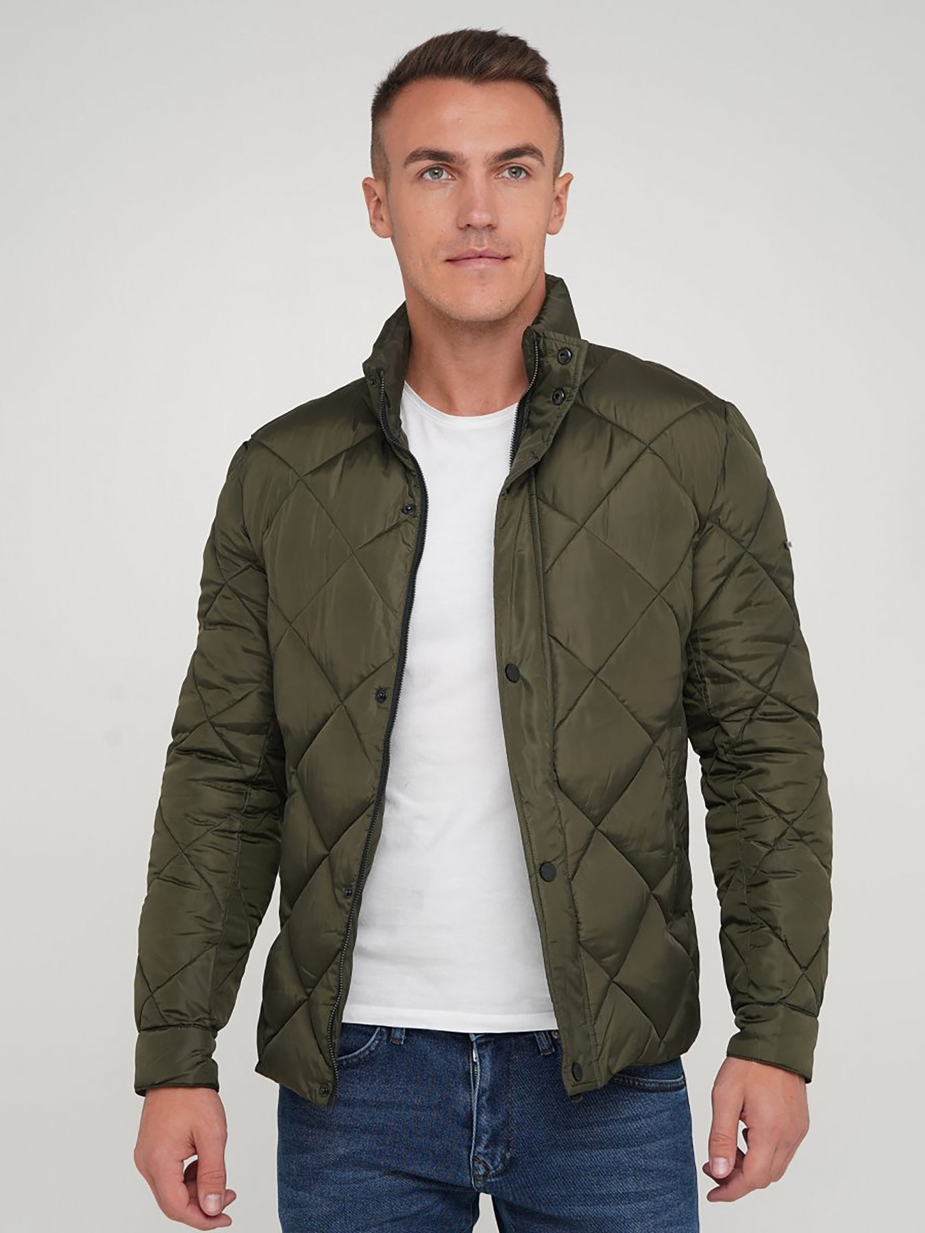 Демісезонна куртка Trend Collection модель TC5388DarkGreenMNKRTKDMSZN Фото