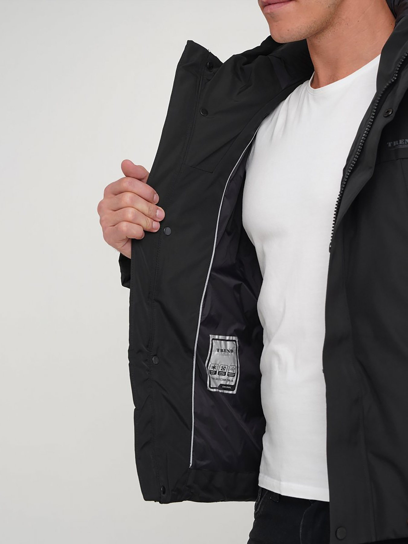 Демисезонная куртка Trend Collection модель TC5387BlackMNKRTKDMSZN Фото