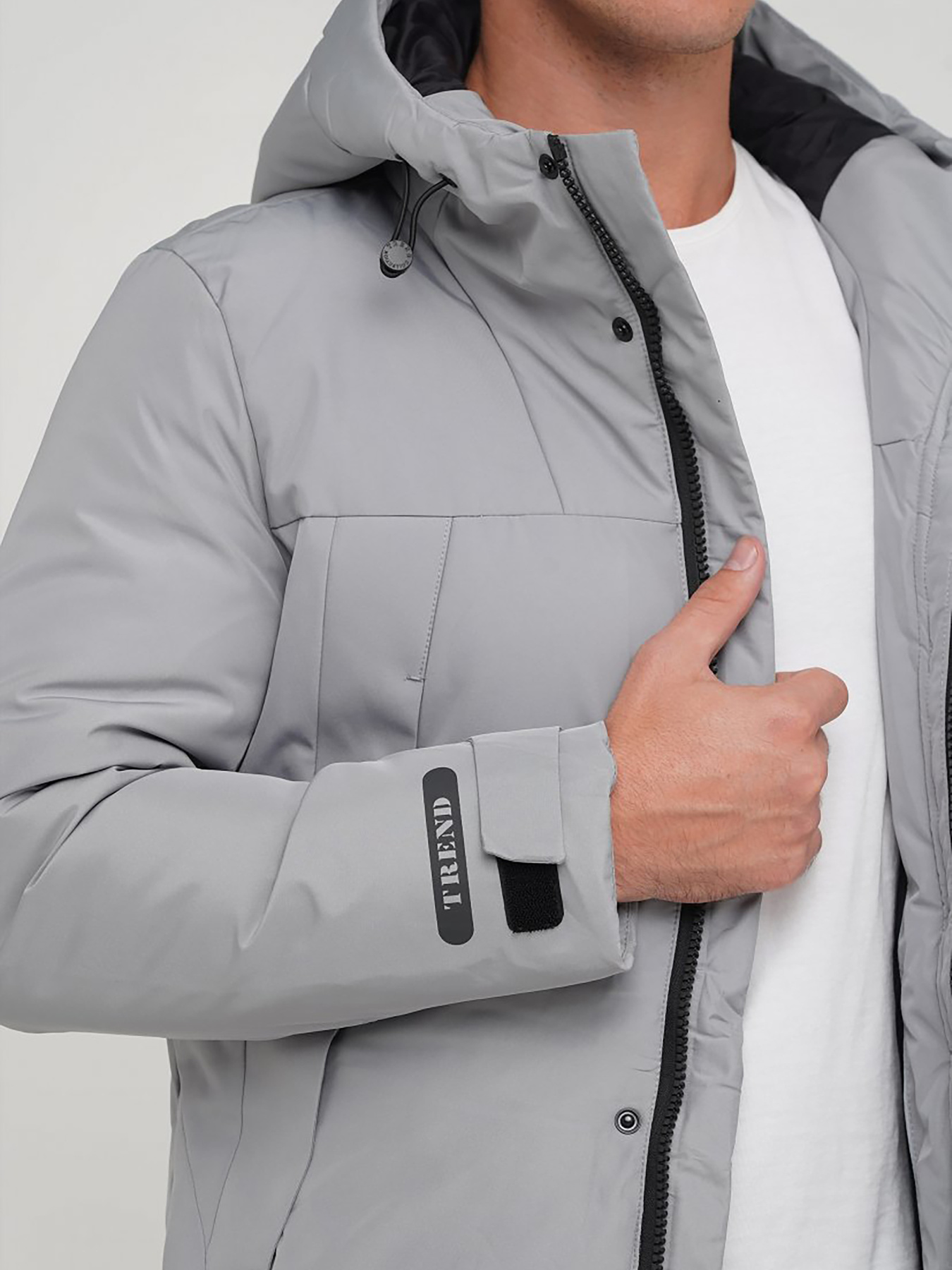 Демисезонная куртка Trend Collection модель TC5386GreyMNKRTKDMSZN Фото