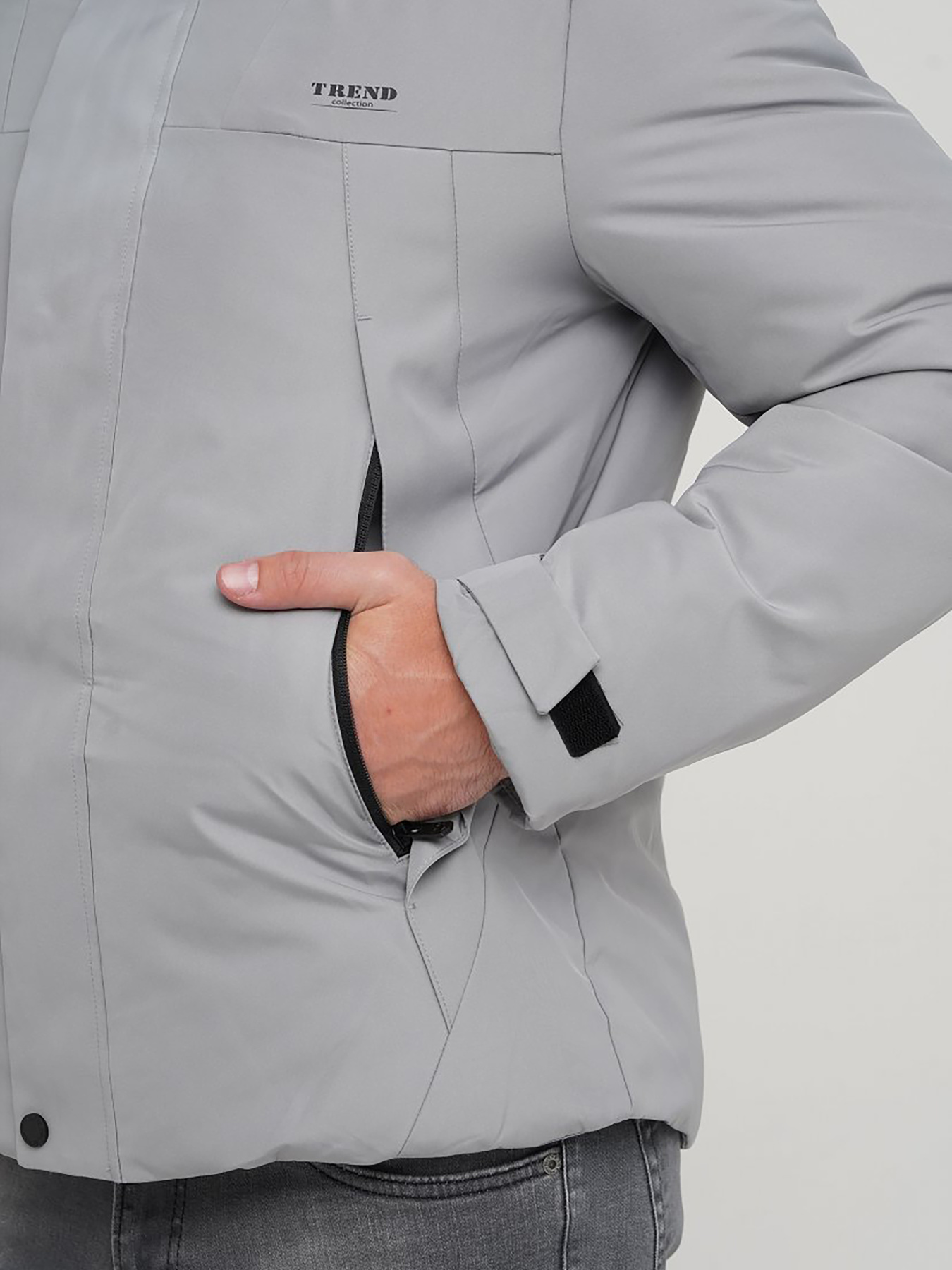 Демисезонная куртка Trend Collection модель TC5386GreyMNKRTKDMSZN Фото