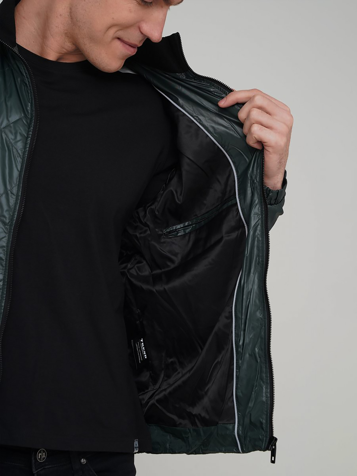 Демисезонная куртка Trend Collection модель TC3436GreenMNKRTKDMSZN Фото