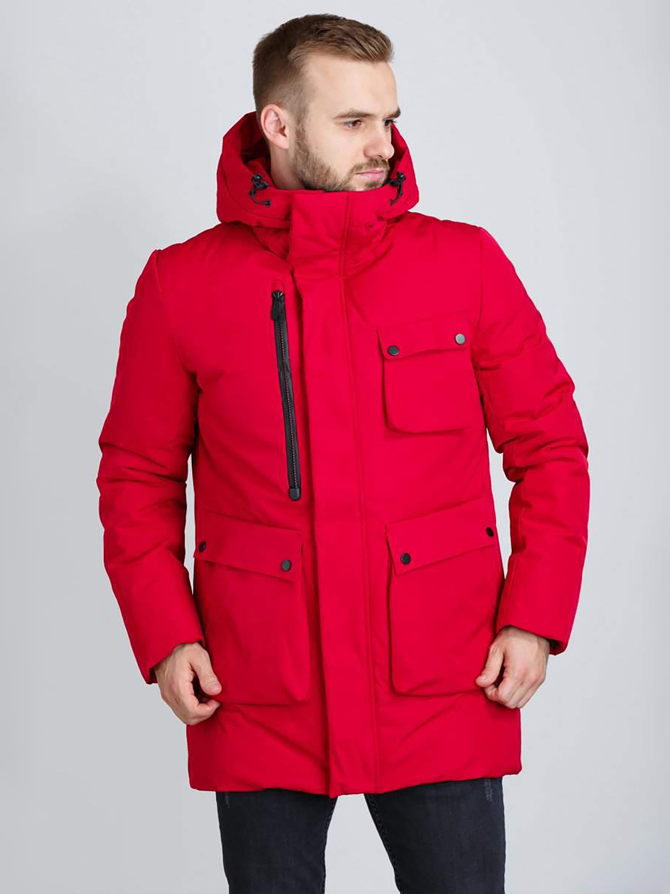 Демісезонна куртка Trend Collection модель TC1502RedMNKRTKDMSZN Фото