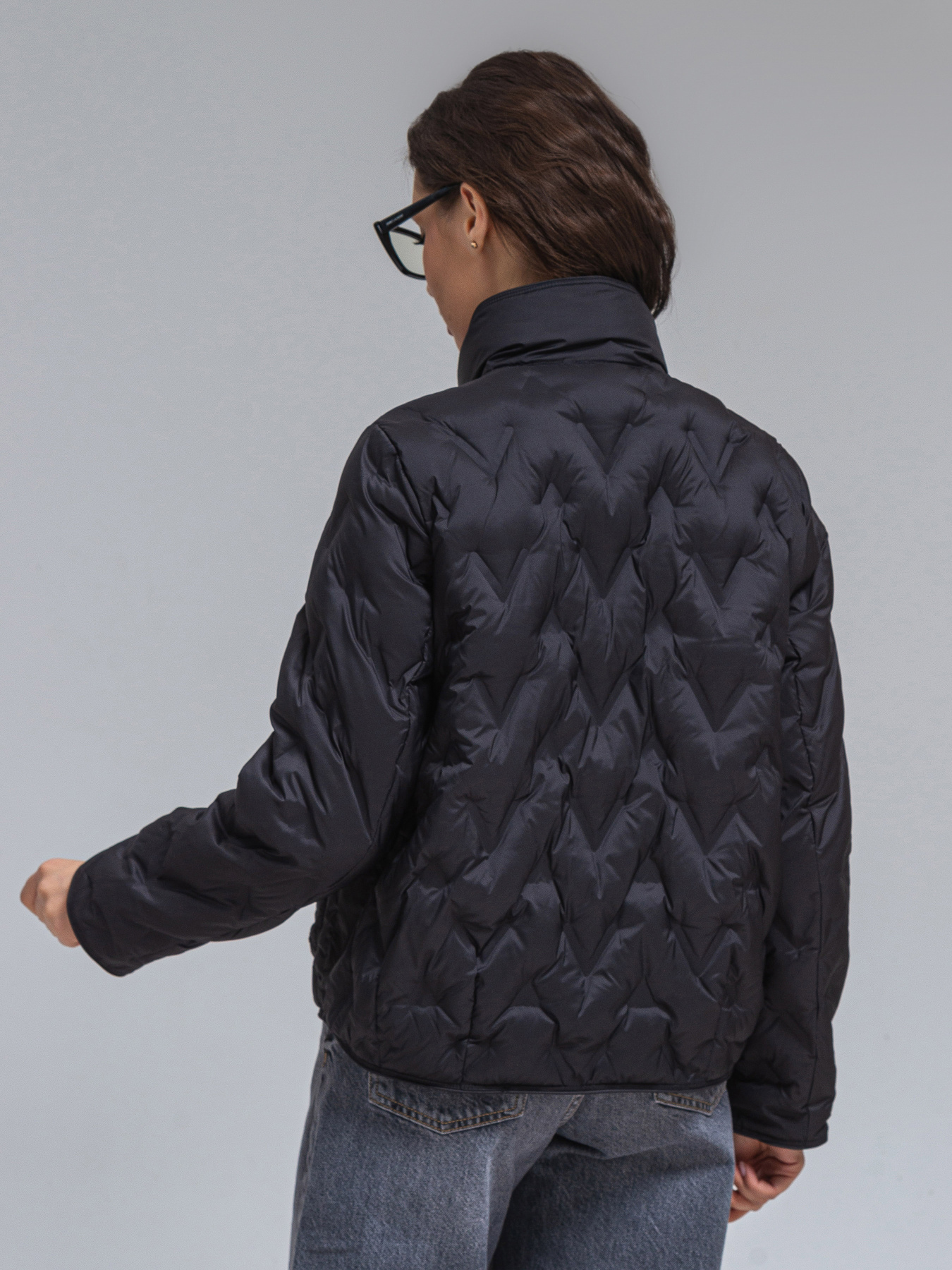 Демисезонная куртка VIVA WEAR модель 065-black Фото