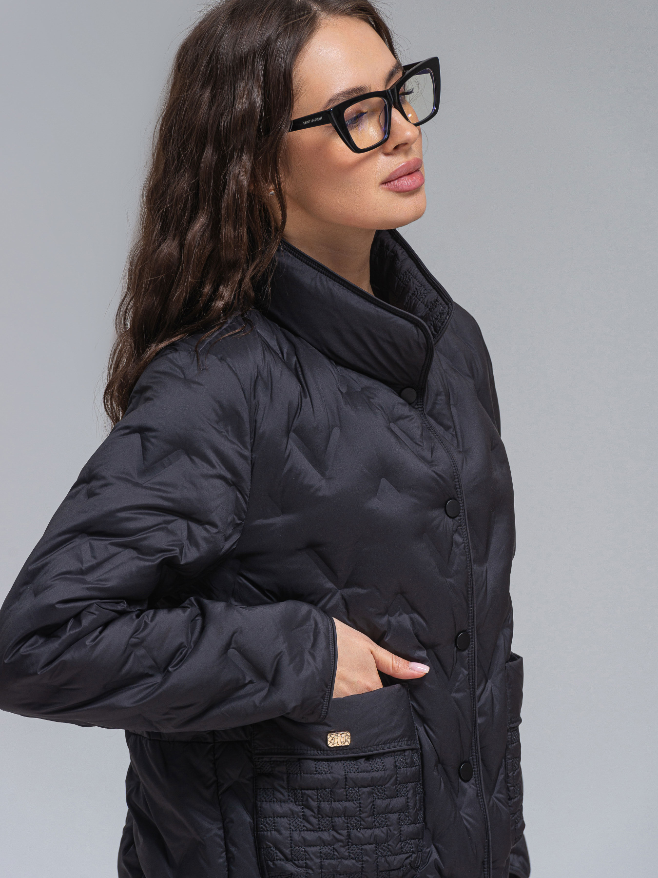 Демисезонная куртка VIVA WEAR модель 065-black Фото