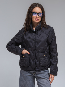 Демисезонная куртка VIVA WEAR модель 065-black Фото