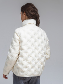 Демисезонная куртка VIVA WEAR модель 069-milk Фото