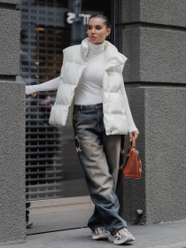 Жилет с утеплителем Jadone Fashion модель Zhylet_Soft_bilyy Фото