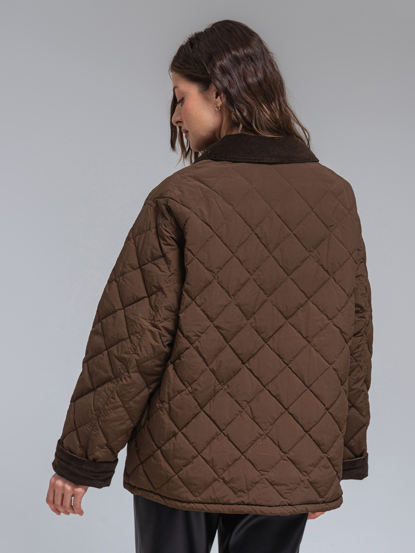 Демисезонная куртка VIVA WEAR модель 876-brown Фото