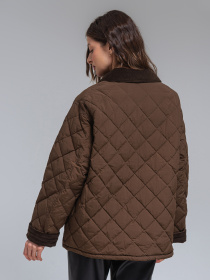 Демисезонная куртка VIVA WEAR модель 876-brown Фото