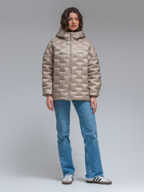 Демісезонна куртка VIVA WEAR модель 8892-beige Фото