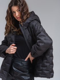 Демисезонная куртка VIVA WEAR модель 8892-black Фото