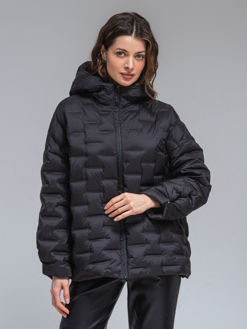 Демісезонна куртка VIVA WEAR модель 8892-black Фото