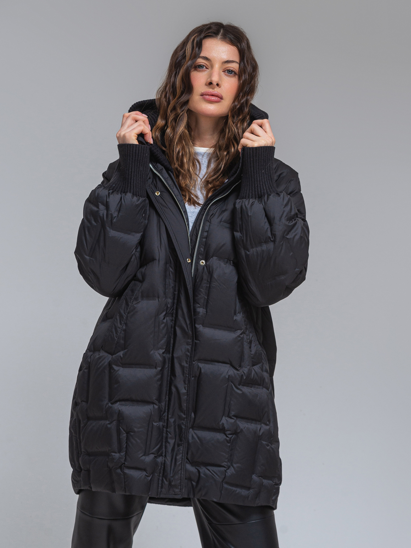 Демисезонная куртка VIVA WEAR модель 8893-black Фото