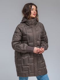 Демисезонная куртка VIVA WEAR модель 8893-gray Фото