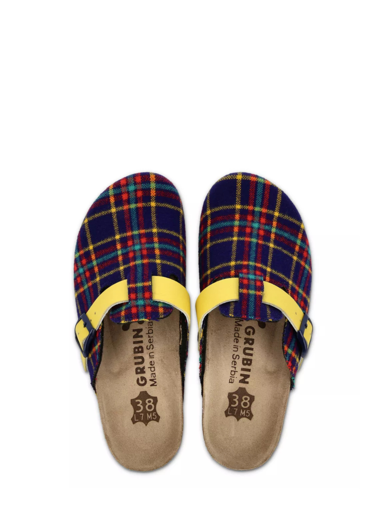 Тапки Grubin модель gr-5353_blue-cage Фото