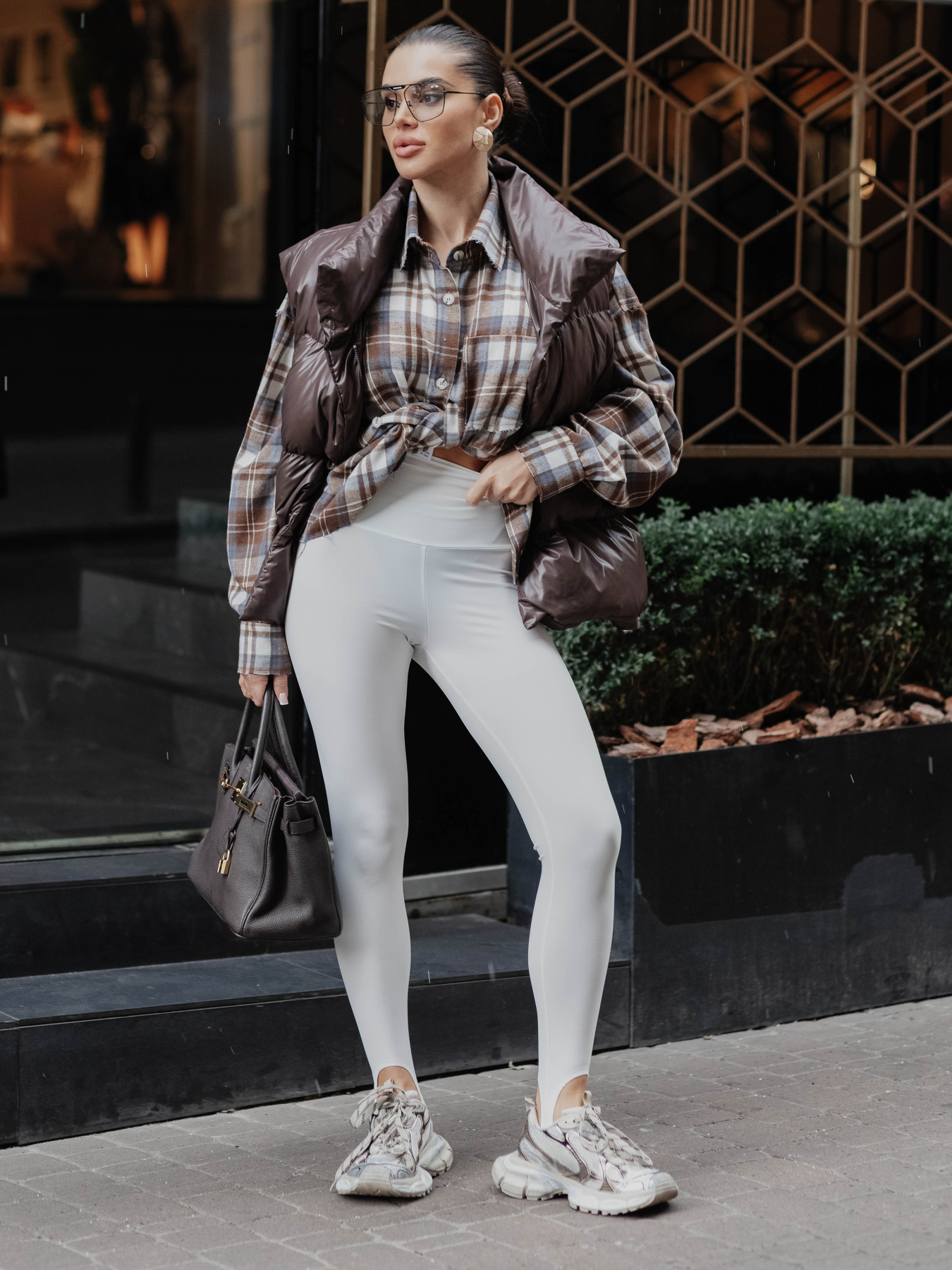 Леггинсы Jadone Fashion модель Legins_Sheim_bile Фото