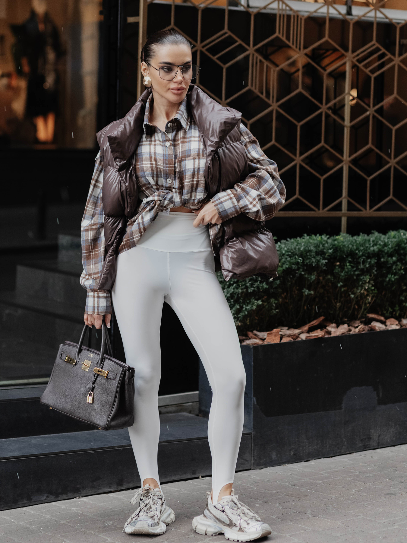 Леггинсы Jadone Fashion модель Legins_Sheim_bile Фото