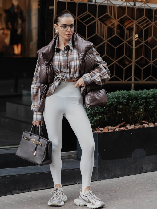 Леггинсы Jadone Fashion модель Legins_Sheim_bile Фото