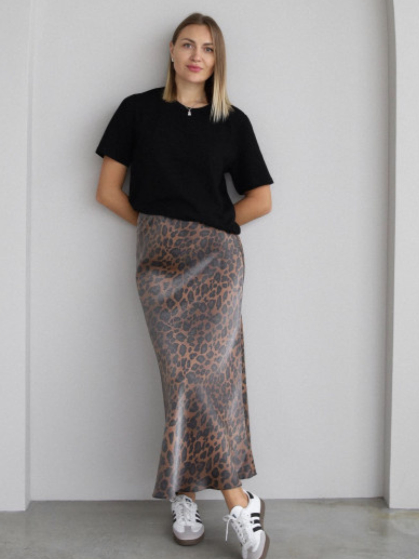 Спідниця міді Lilove модель 229 Фото