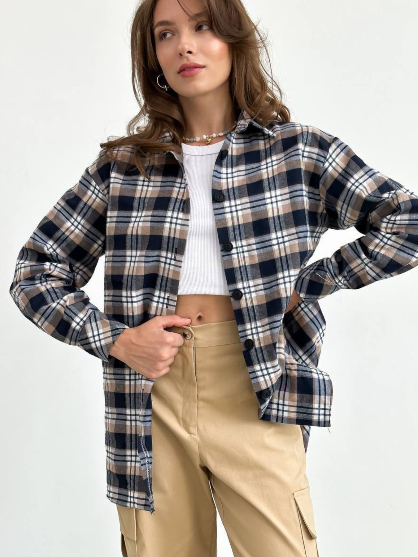 Сорочка повсякденна Lilove модель 187 Фото