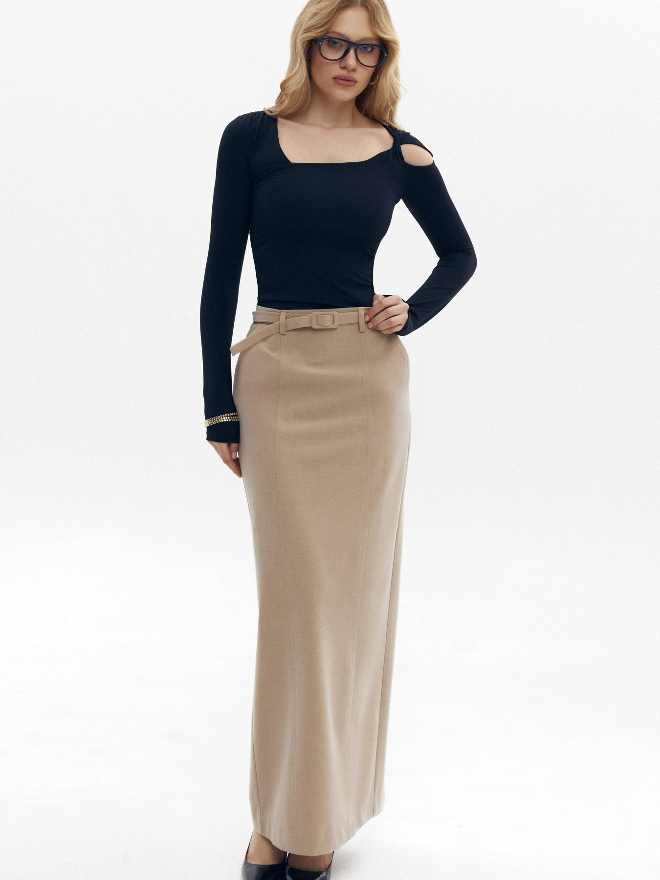 Спідниця максі Gepur модель 47674 Фото