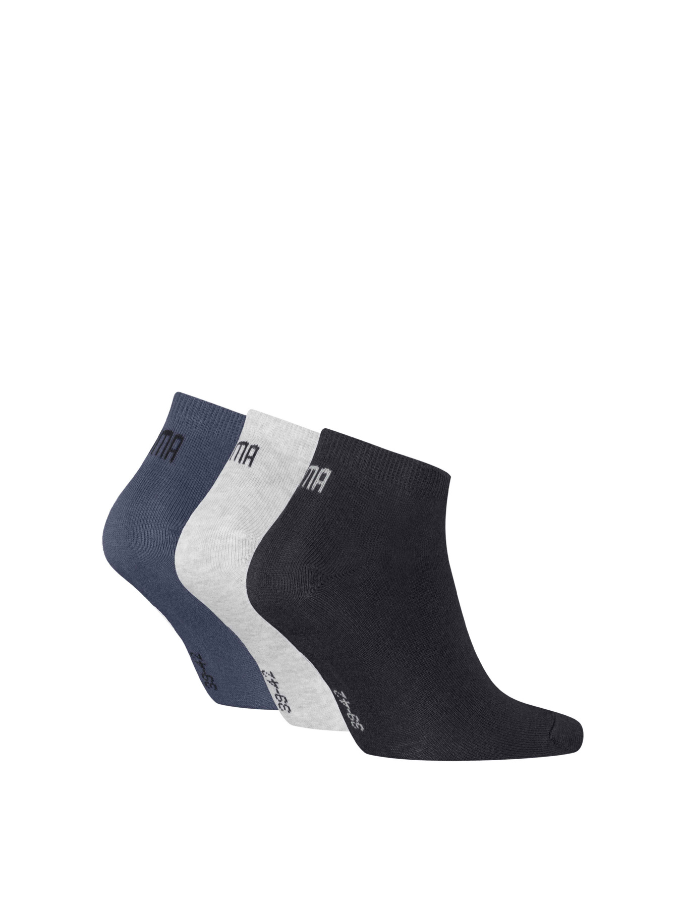 Набір шкарпеток PUMA Unisex Sneaker Plain 3p модель 938624 Фото