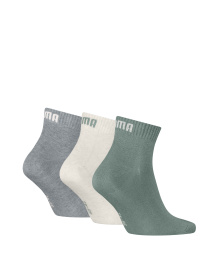 Набор носков PUMA Unisex Quarter Plain 3p модель 938589 Фото