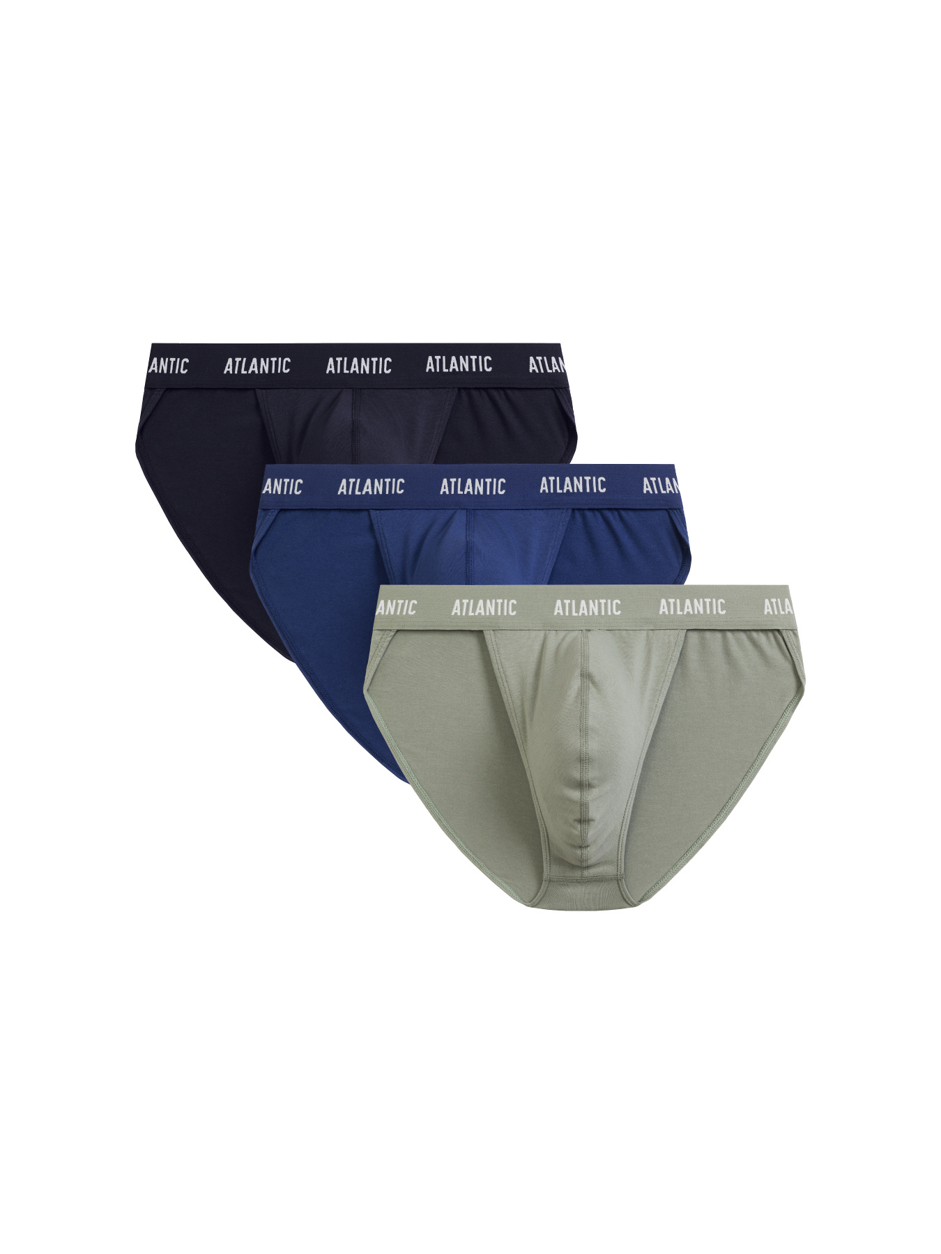 Набір трусів Atlantic модель 3MP-1576_GRA_NIEC_KHAJ Фото