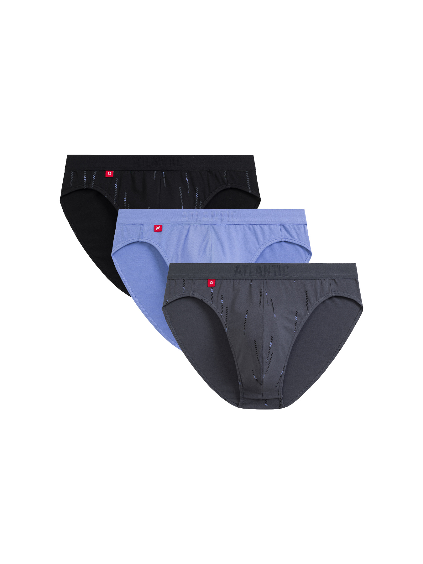 Набор трусов Atlantic модель 3MP-193_CZA_DENJ_GRF Фото