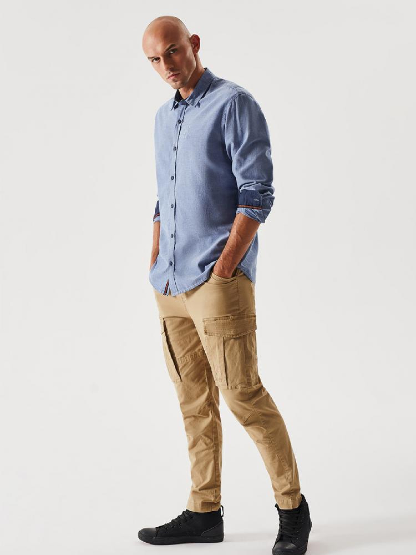 Рубашка повседневная DIVERSE Dkr Shirt Cl 02 модель 10038493 Фото