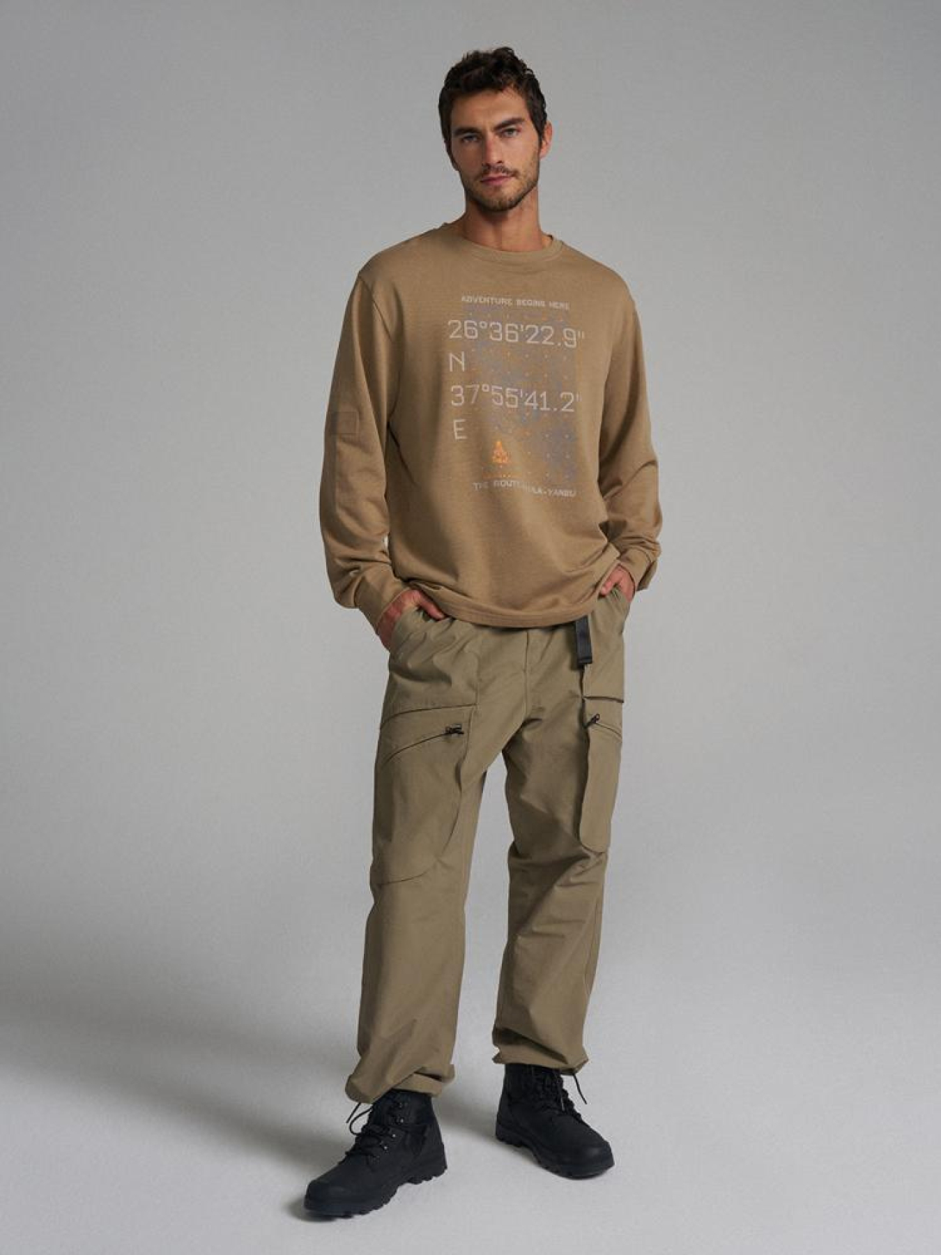 Лонгслив DIVERSE Dkr Lg Des 02 модель 10045682 Фото