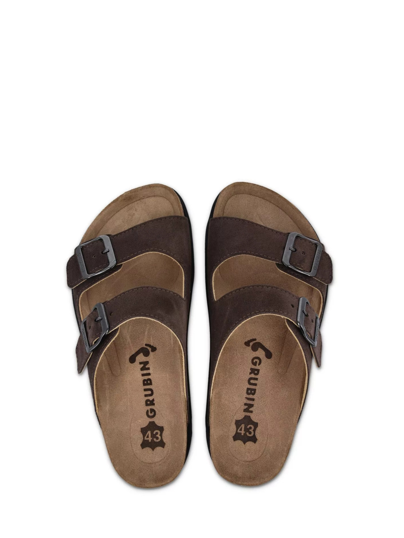 Шлепанцы Grubin модель gr-288401_broun Фото