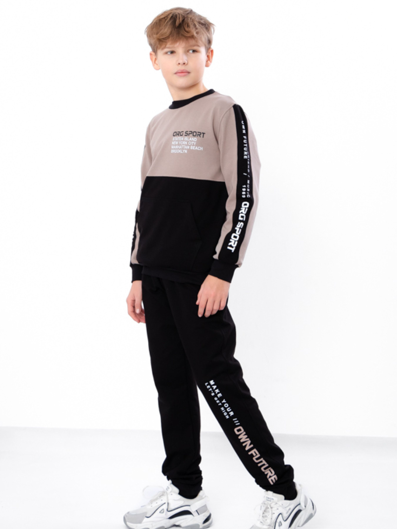 Спортивный костюм Носи своє модель 6359-057-33-1-svtlij-mokko Фото