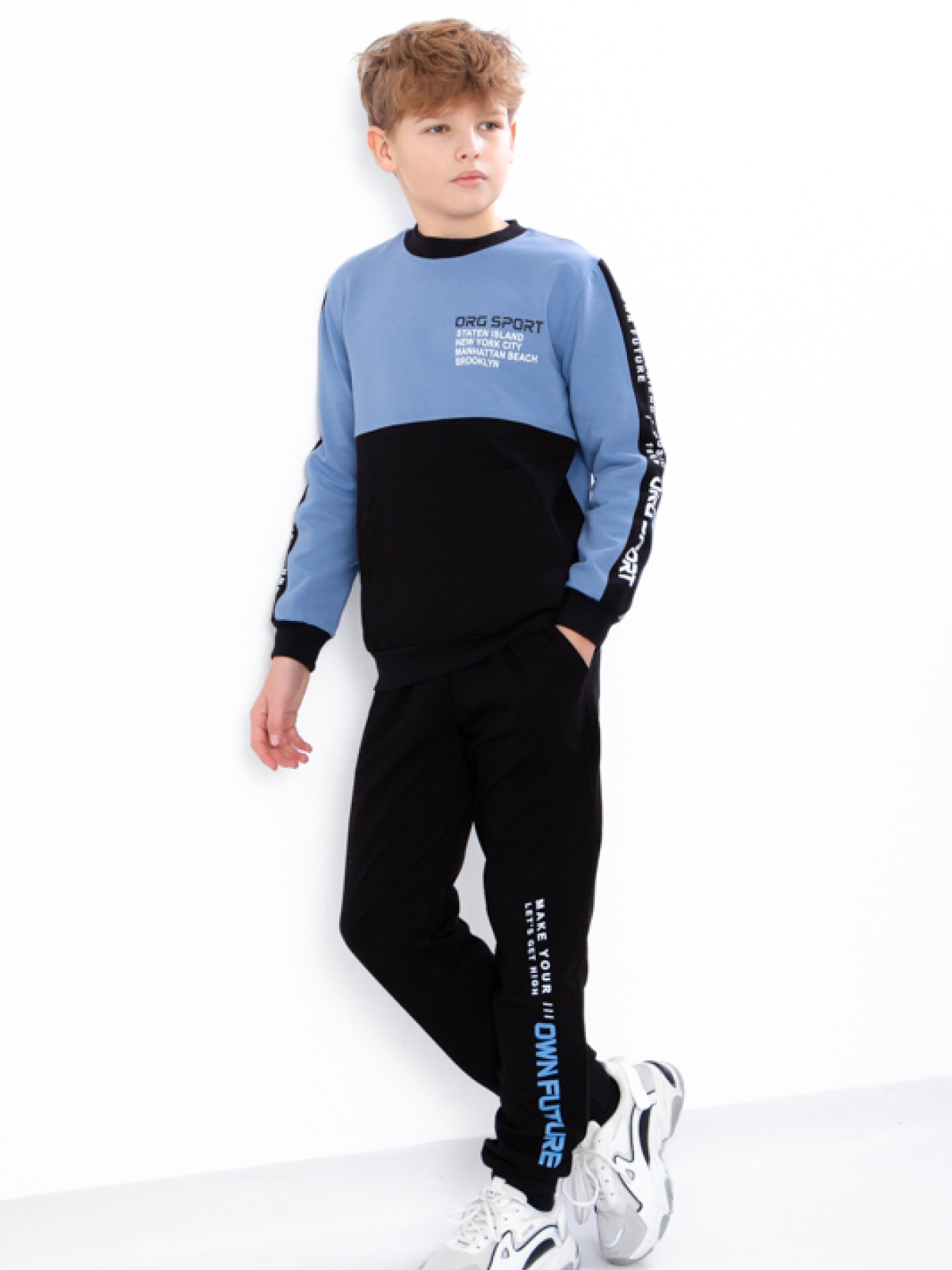 Спортивный костюм Носи своє модель 6359-057-33-1-temno-blakitnij Фото