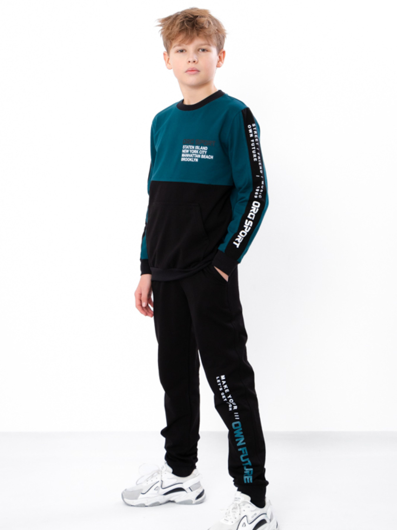 Спортивный костюм Носи своє модель 6359-057-33-1-temno-smaragdovij Фото