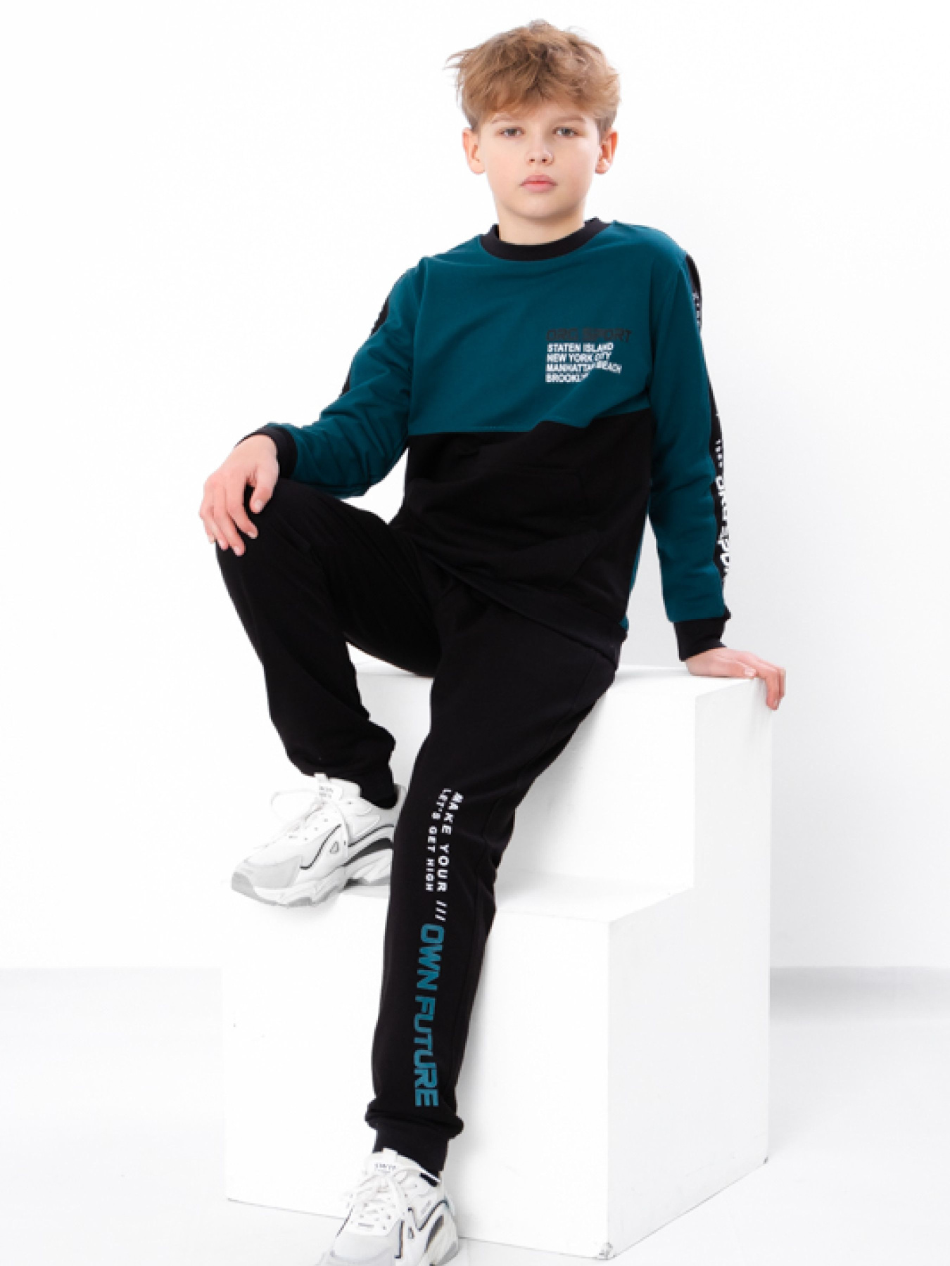 Спортивный костюм Носи своє модель 6359-057-33-1-temno-smaragdovij Фото