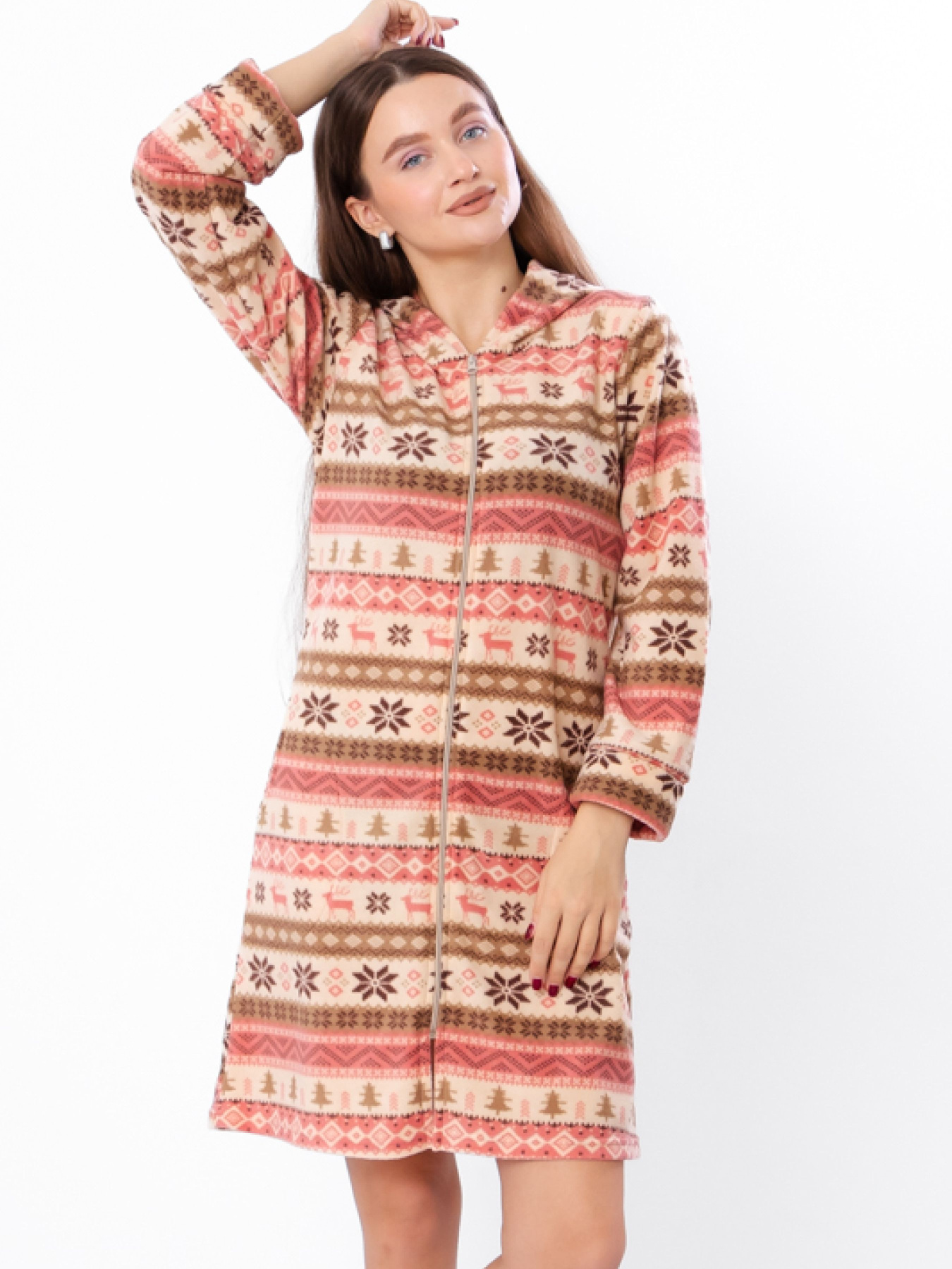 Халат Носи своє модель 8545-028-ornament Фото