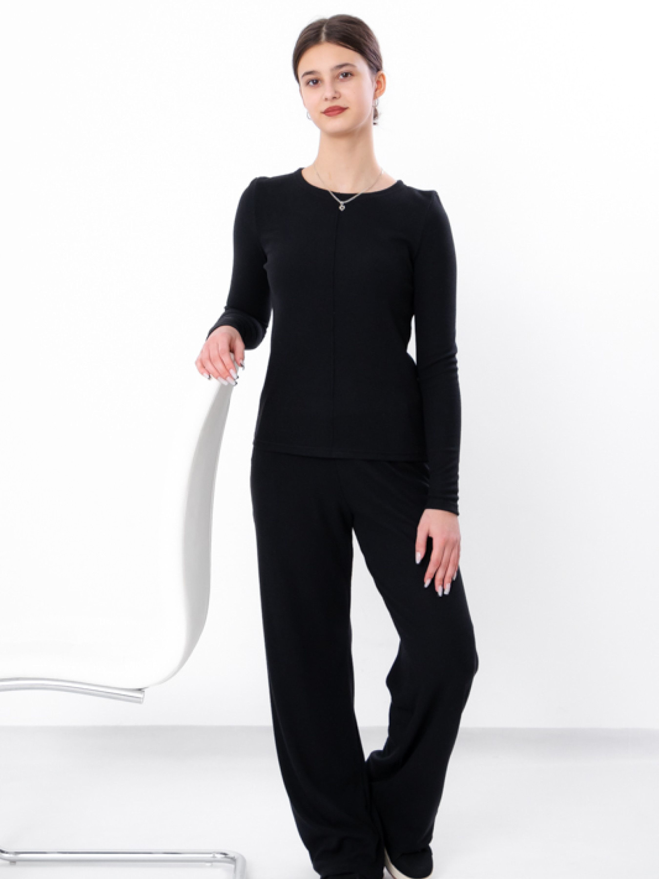 Повсякденний костюм Носи своє модель 6457-046-chornij Фото