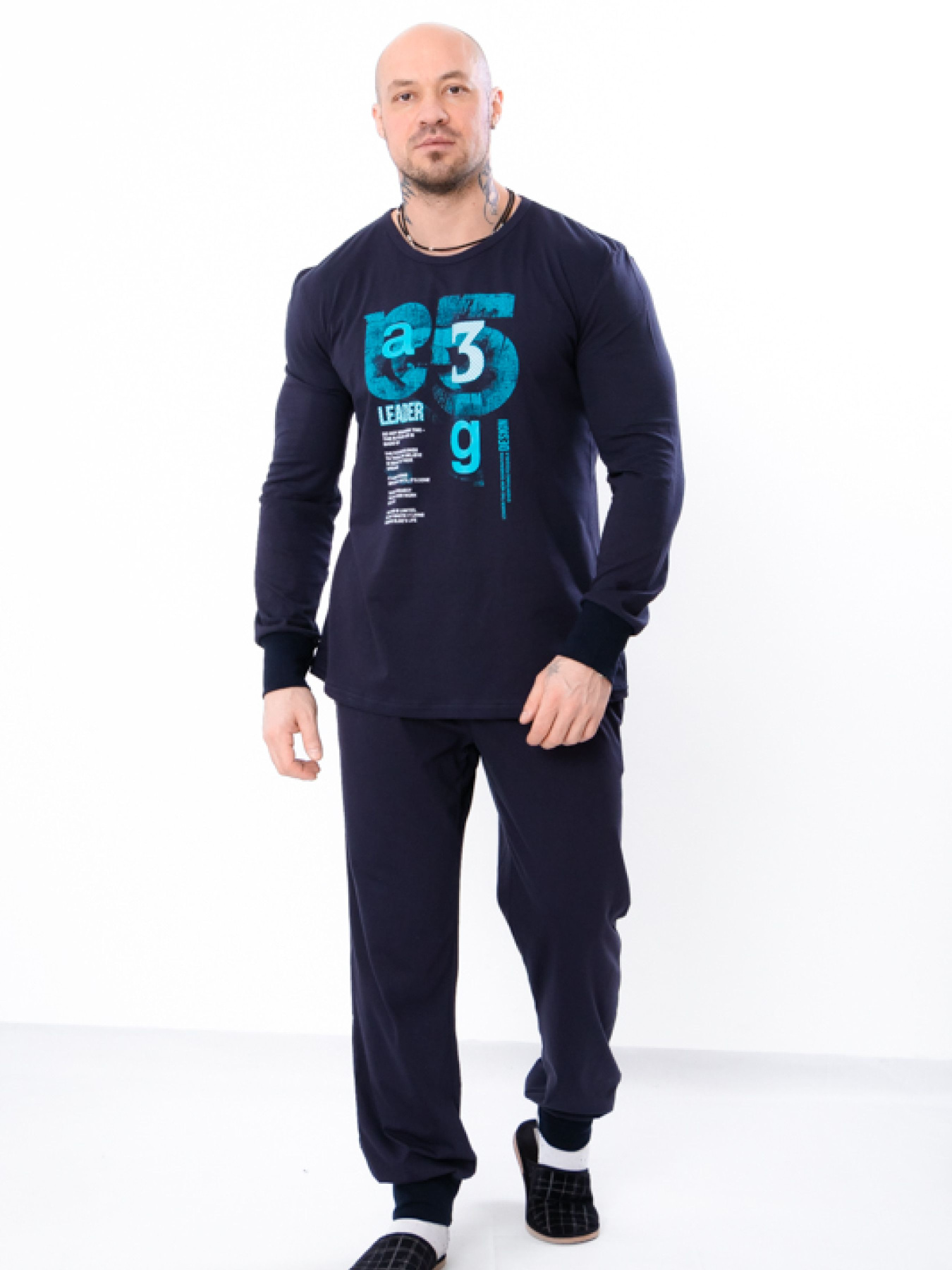 Пижама Носи своє модель 8269-001-33-1-chornilxno-sinj Фото