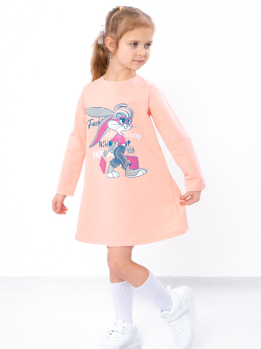 Платье миди Носи своє модель 6004-057-33-svtlo-persikovij-fashion Фото