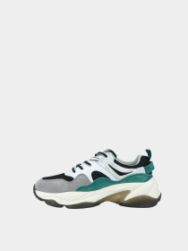 Кроссовки Crosby модель 418148/01-01E-black/green Фото