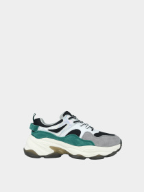 Кросівки Crosby модель 418148/01-01E-black/green Фото