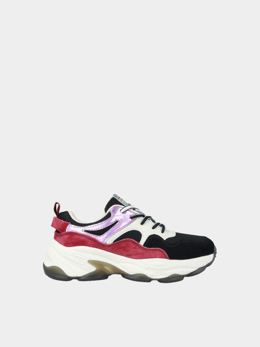 Кроссовки Crosby модель 418148/01-12W-black/bordeaux Фото